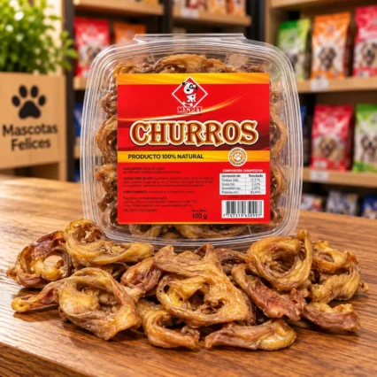 Churros de oreja de cerdo My Pet, bolsa de 450 gramos