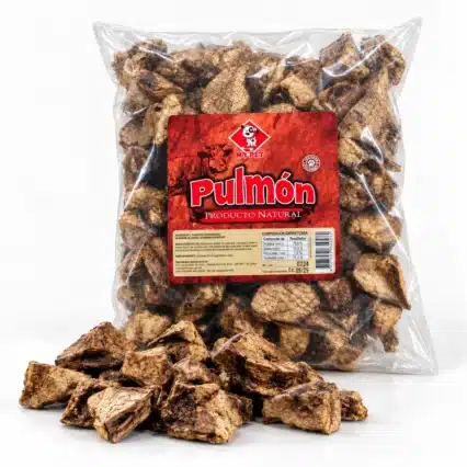 Pulmón de res deshidratado My Pet, bolsa de 450 gramos