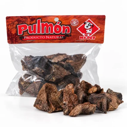 Pulmón de res deshidratado My Pet, bolsa de 60 gramos