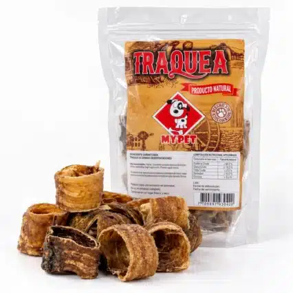 Tráquea de res en tubitos My Pet en su empaque