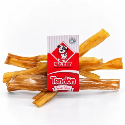 Tendones My Pet, tiras de tendón de res deshidratado para perros
